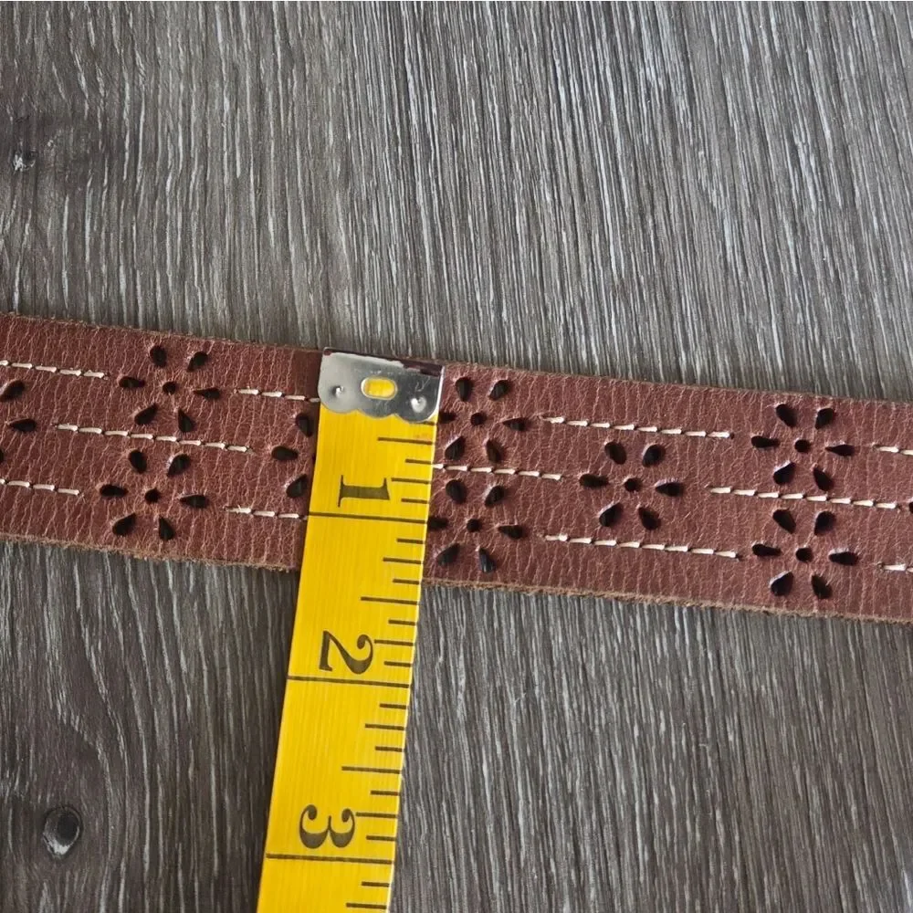 N/A brown leather